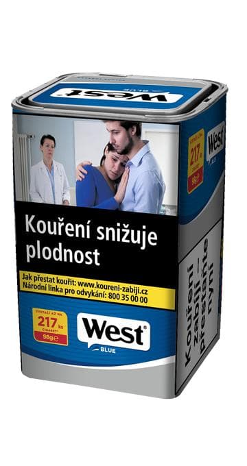 West Blue cigaretový tabák
