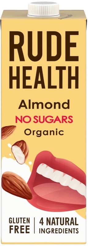 Rude Health BIO Mandlový nápoj bez cukru