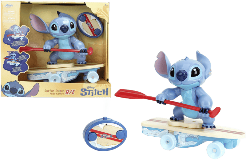 Jada Stitch Remote Control Surfer
