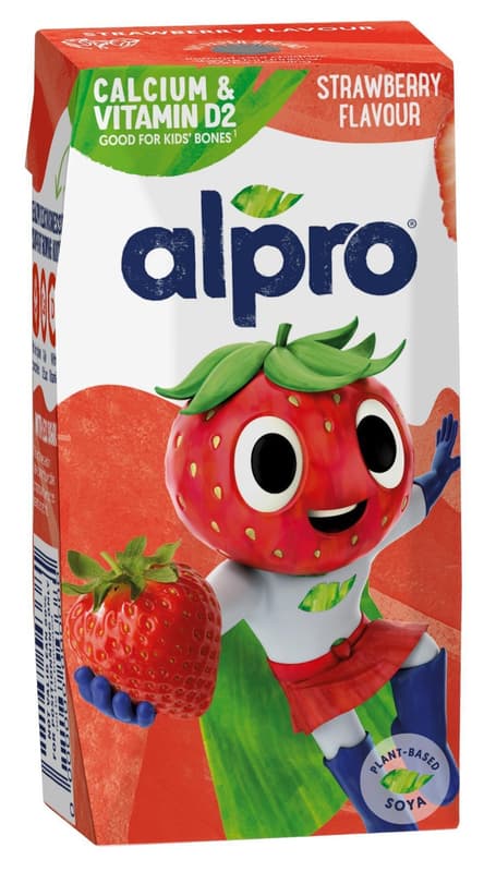 Alpro Kids soy drink strawberry