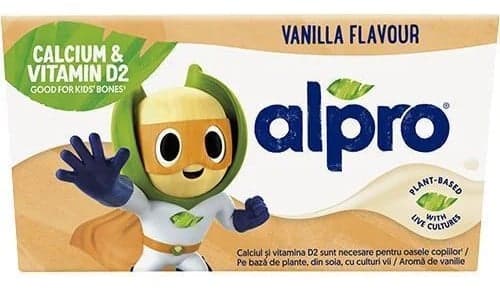 Alpro Kids Fermentovaný sójový dezert vanilka 4×115 g