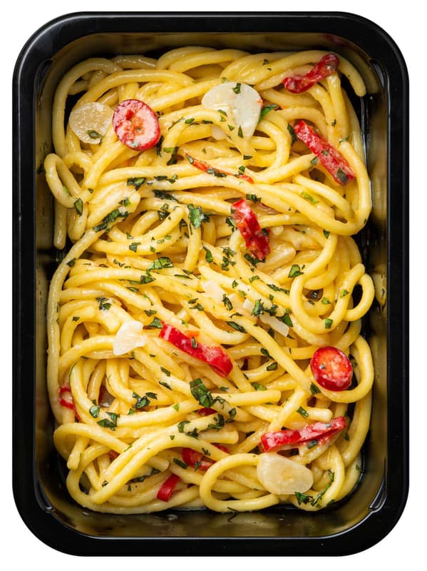 Čerstvá pasta Aglio olio