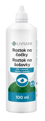 LIVSANE Roztok na kontaktní čočky 100ml