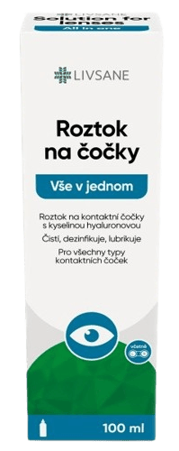 LIVSANE Roztok na kontaktní čočky 100ml