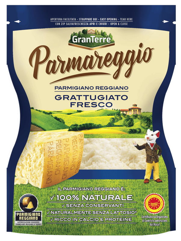 Parmareggio Parmigiano Reggiano parmesan grated