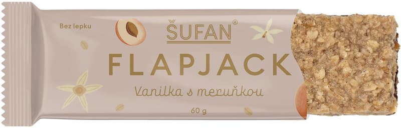 Šufan Vanilla flapjack with apricot