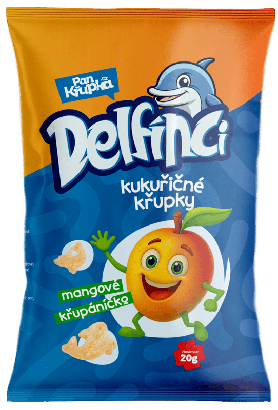 Pan Křupka Corn flips with mango