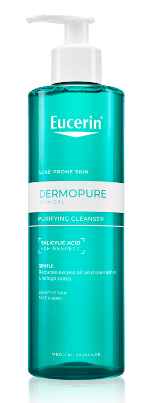 Eucerin DermoPure CLINICAL hloubkově čisticí gel 400ml