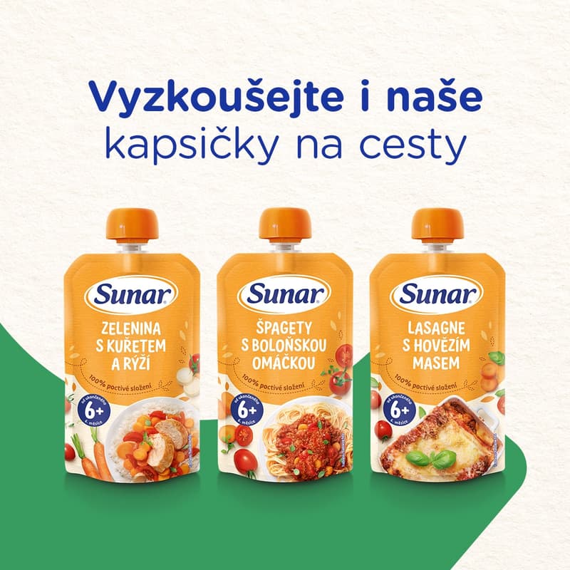 Sunar baby food carrot with beef and potatoes 6m+, 190g