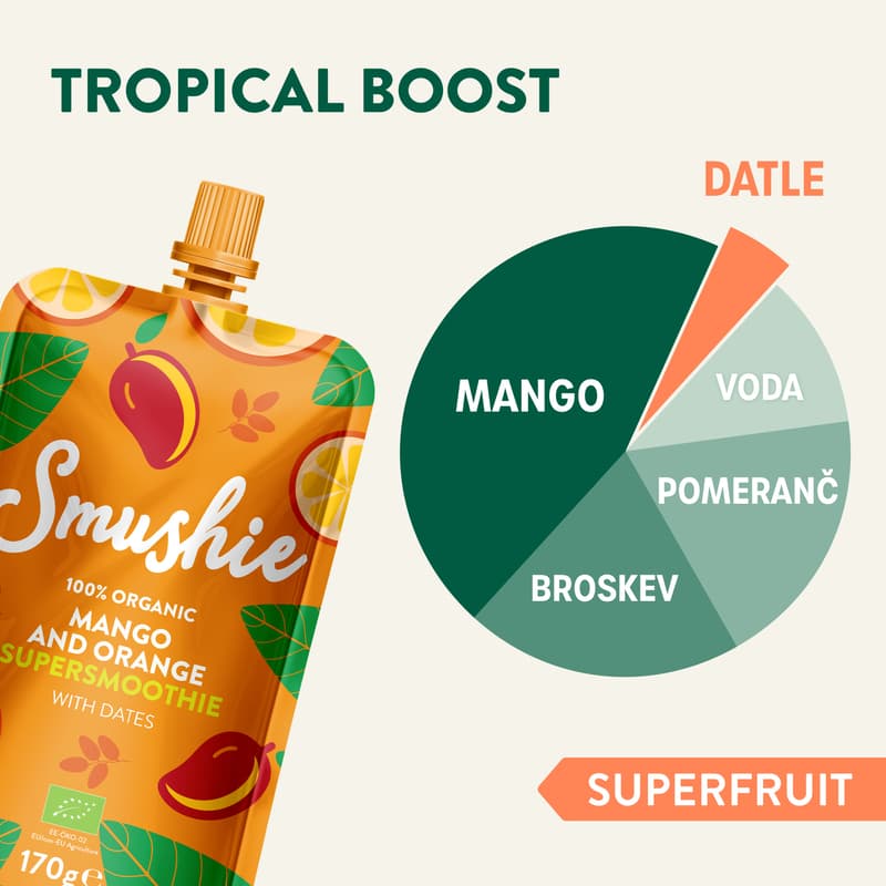 Salvest Smushie BIO Tropical Boost
