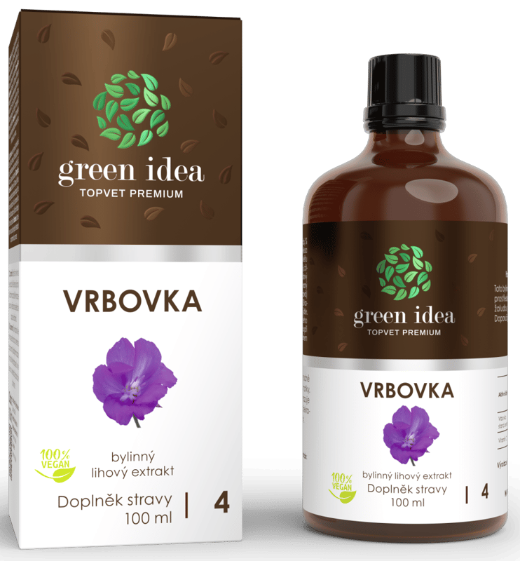 Green idea Vrbovka bylinný lihový extrakt 100ml