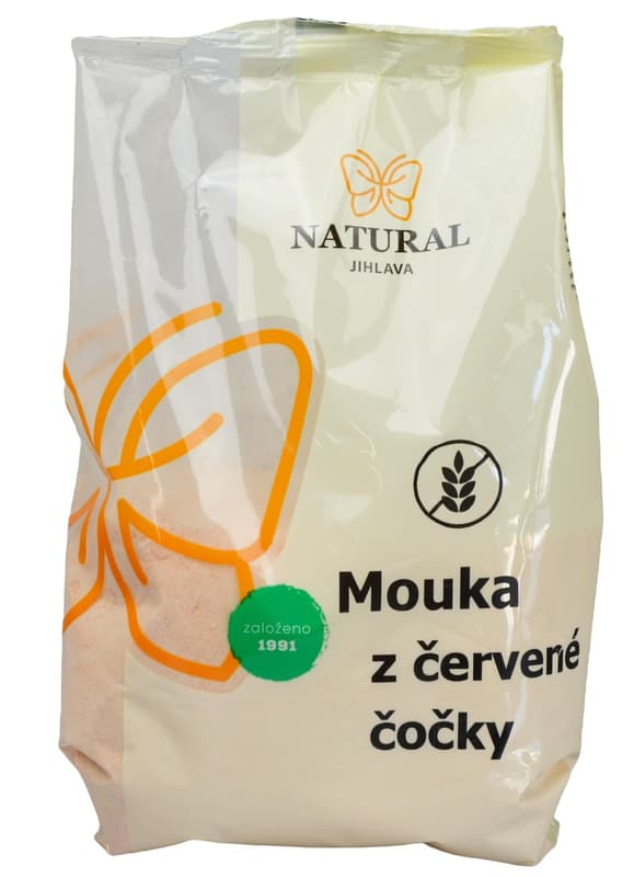 Natural Jihlava Flour from red lentils