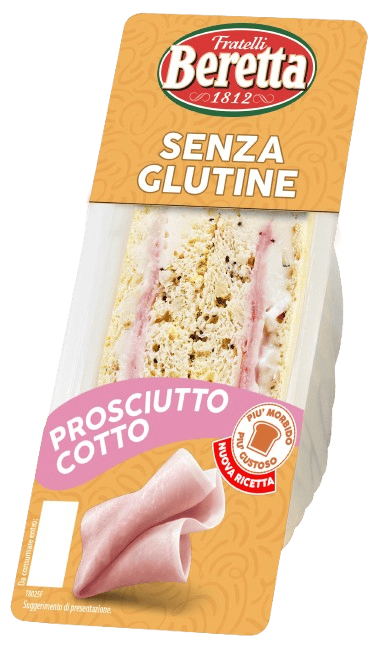 Fratelli Beretta Sendvič se šunkou a majonézou bez lepku