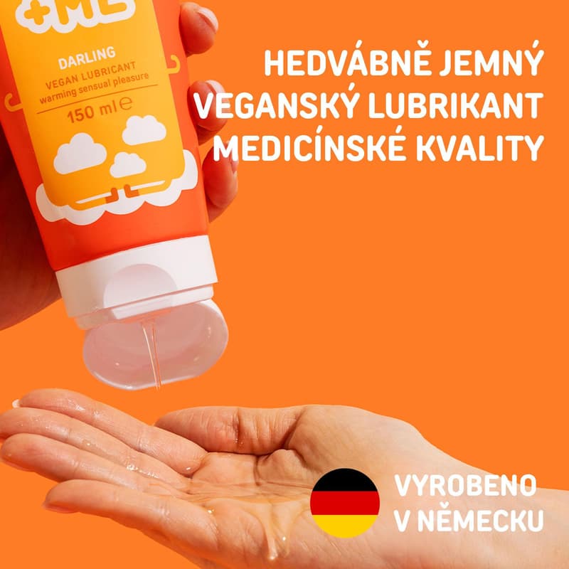 You+Me Darling Vegan lubrikant s hřejivým uvolňujícím účinkem