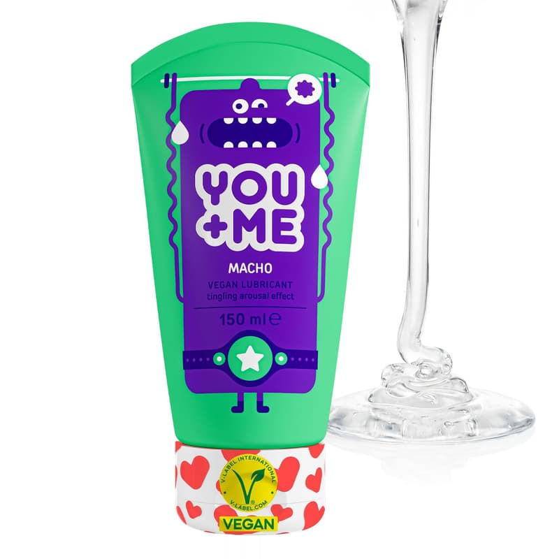 You+Me Macho Vegan lubrikant se silným stimulujícím účinkem