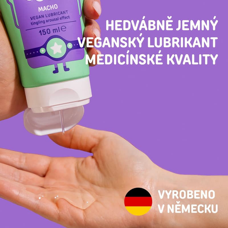 You+Me Macho Vegan lubrikant se silným stimulujícím účinkem