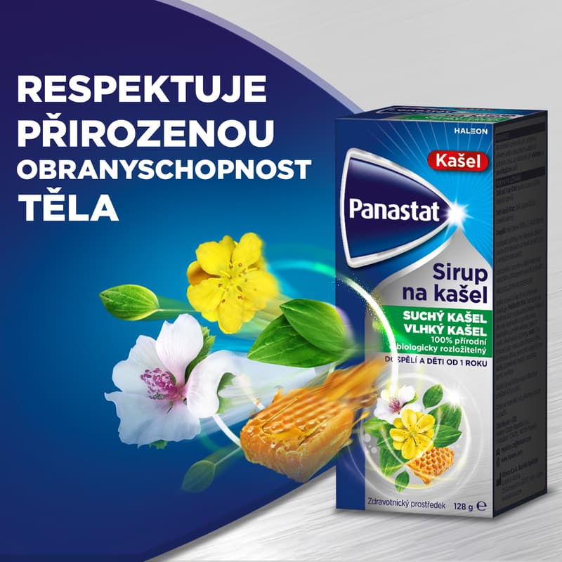 Panastat sirup na kašel 128g