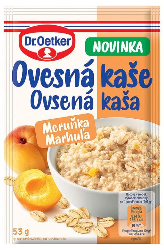 Dr.Oetker Ovesná kaše meruňka