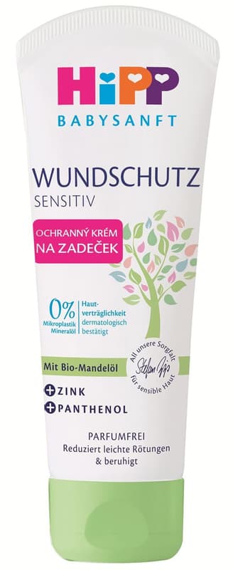 HiPP Babysanft Ochranný krém na zadeček
