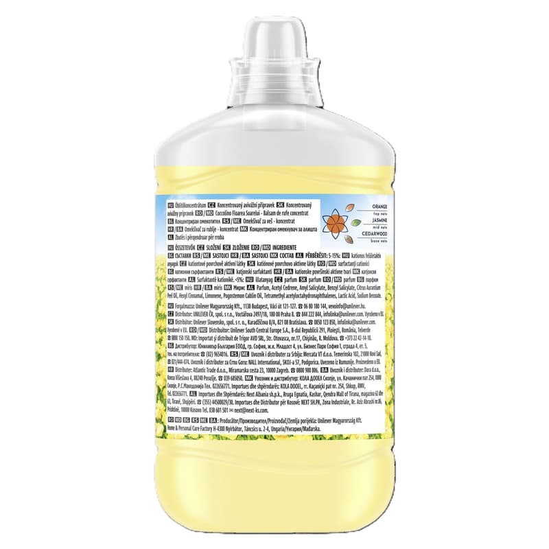 Coccolino Happy Yellow fabric softener (1.7 l)