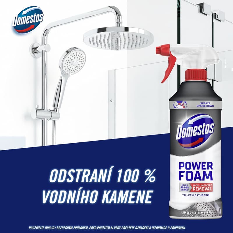Domestos Power Foam no limescale