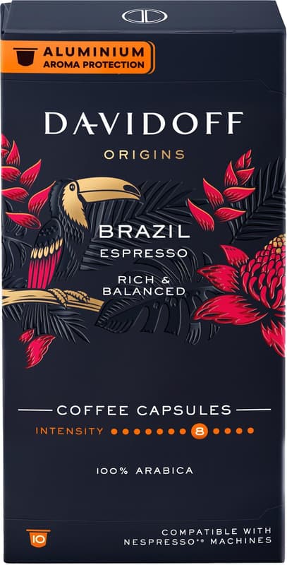 Davidoff Café Origins Brasil Espresso kávové kapsle