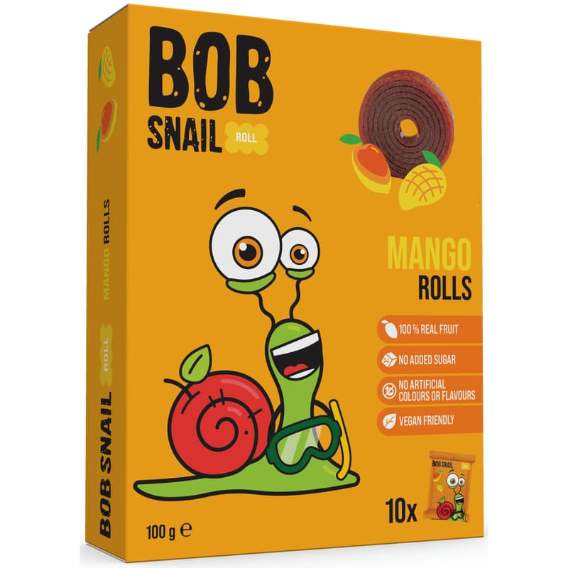 Snail BOB Fruit Rolls Mango