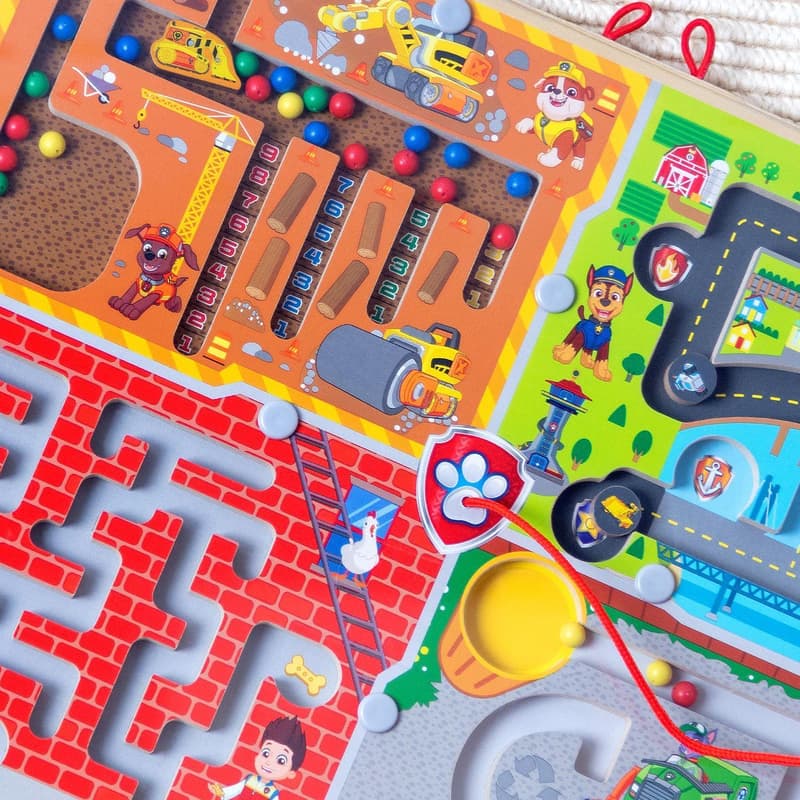 Melissa & Doug Dřevěné magnetické bludiště