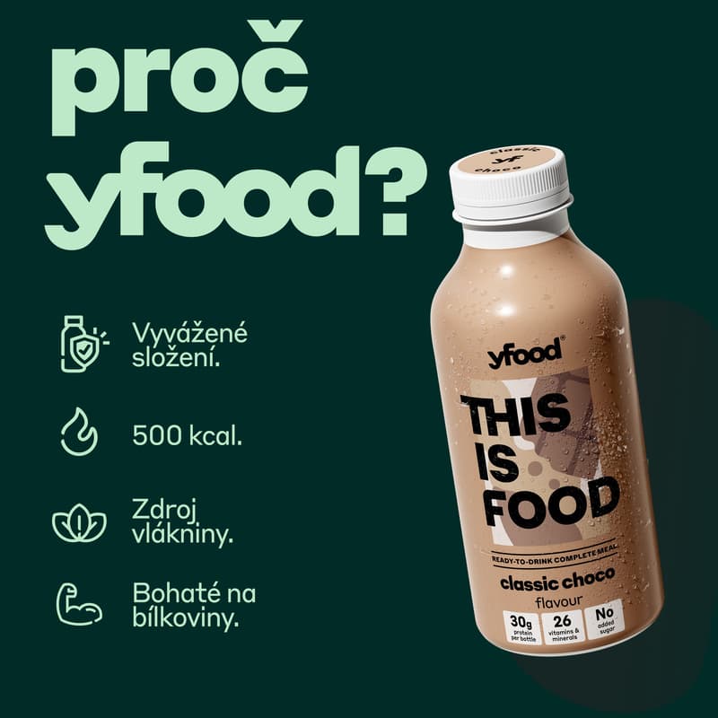 Yfood Drink Classic Choco chocolate-flavored drink