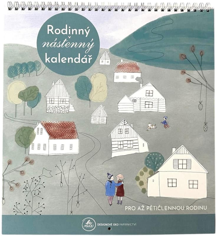 Be Nice ECO Family wall calendar