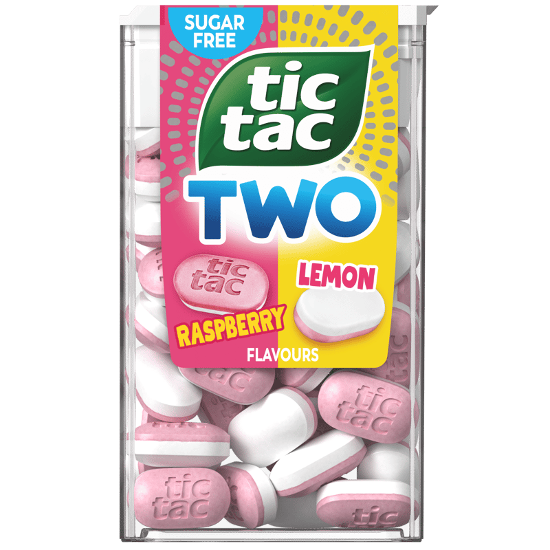 Tic Tac Two Raspberry & Lemon