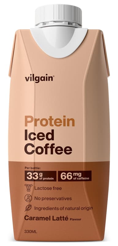 Vilgain Protein iced coffee caramel latte