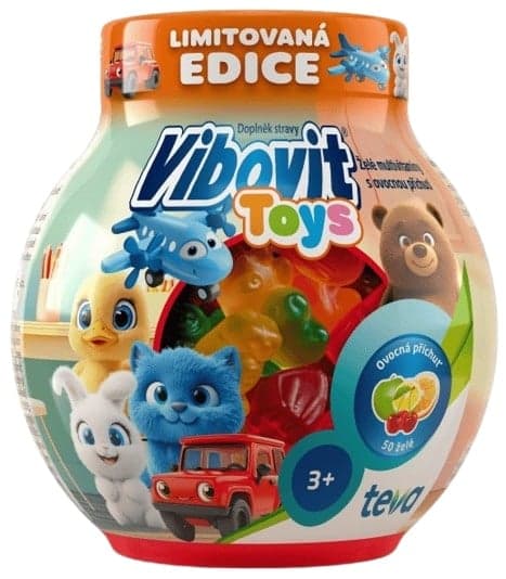 Vibovit Toys želé bonbóny multivitamín 50ks