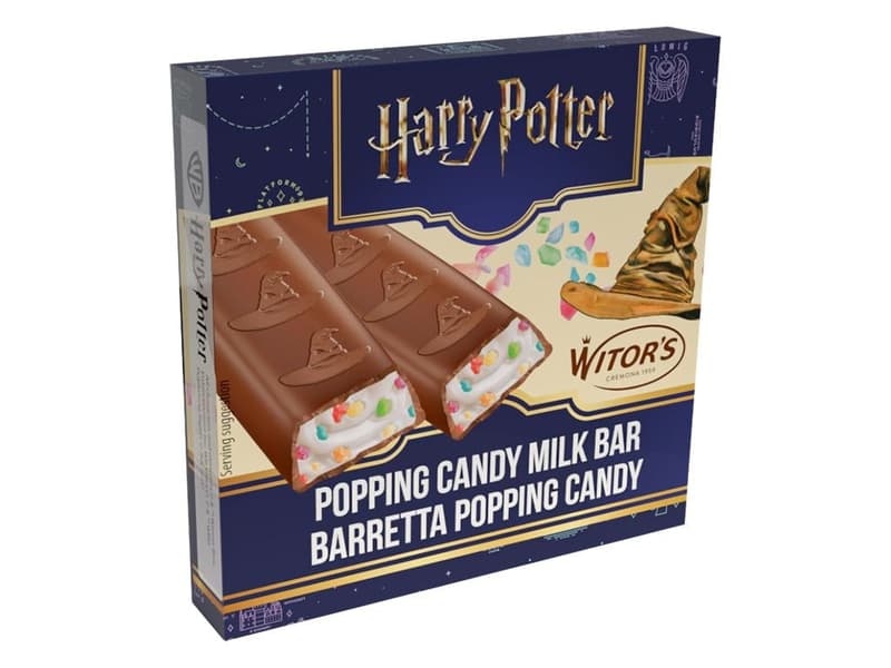 Harry Potter Chocolate bars with popping crisps