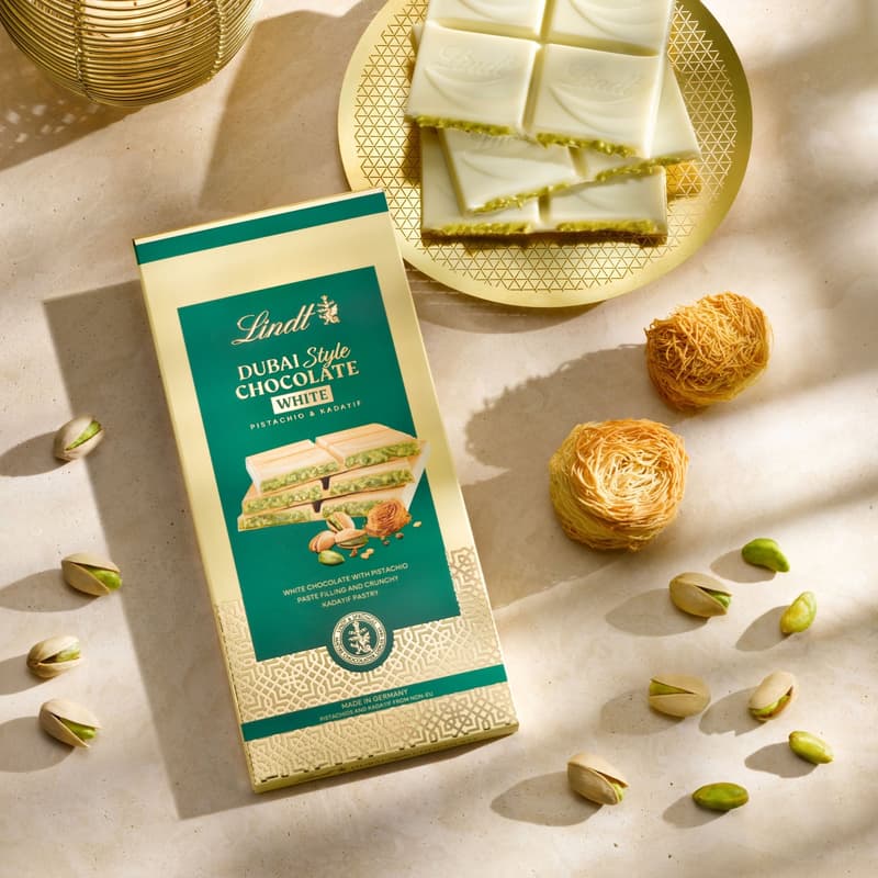 Lindt Dubai style chocolate White