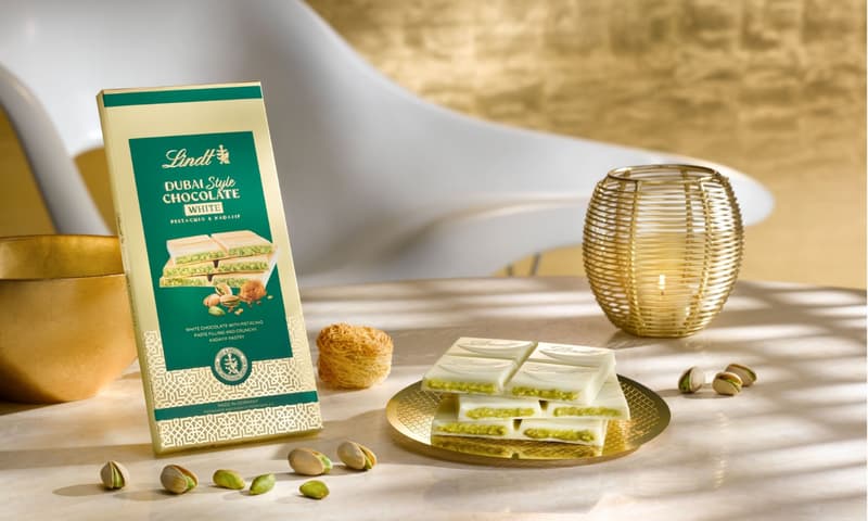 Lindt Dubai style chocolate White