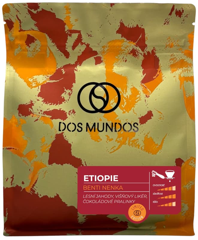 Dos Mundos Ethiopia Benti Nenka filter/espresso whole bean coffee – limited edition