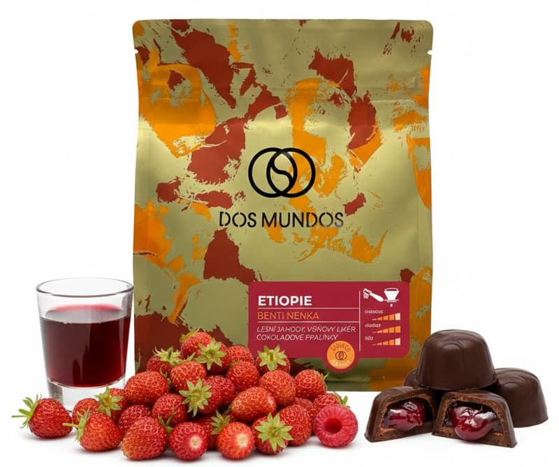 Dos Mundos Ethiopia Benti Nenka filter/espresso whole bean coffee – limited edition