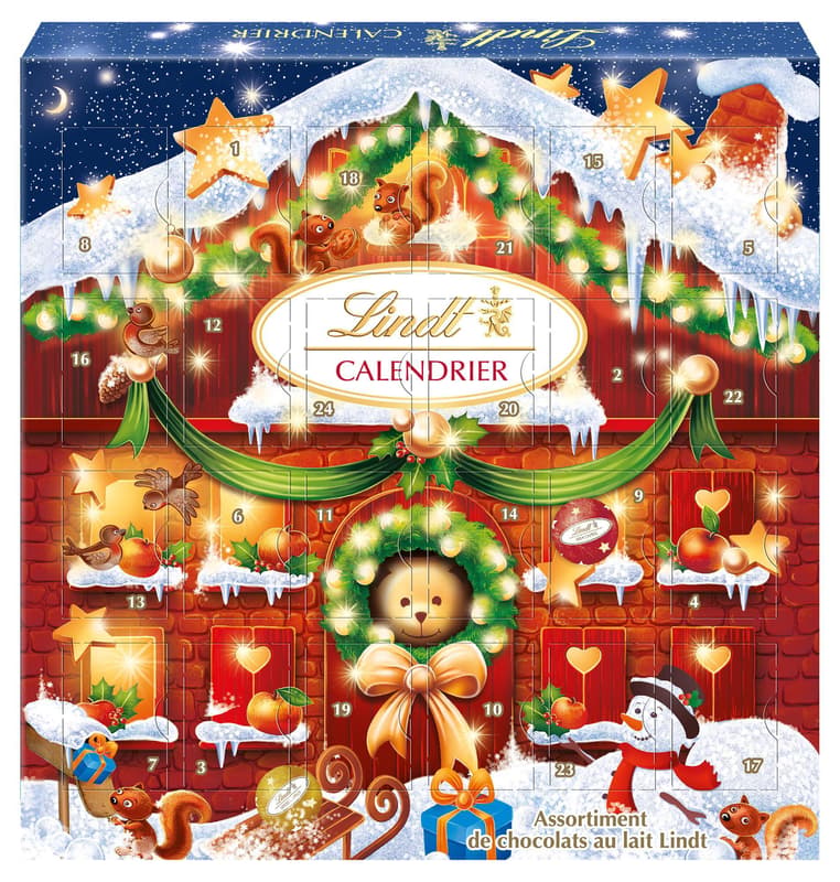 Lindt Teddy Vánoční adventní kalendář