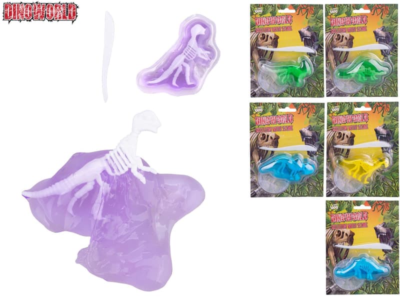 Dinoworld Kostra dinosaura se slizem