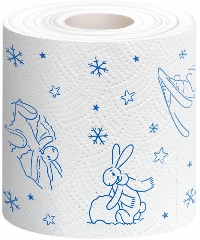 Harmony Soft White Bob a Bobek toilet paper 3-ply, 8 pcs