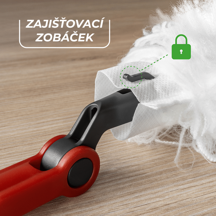 Vileda Flex & Catch prachovka s dlouhou rukojetí