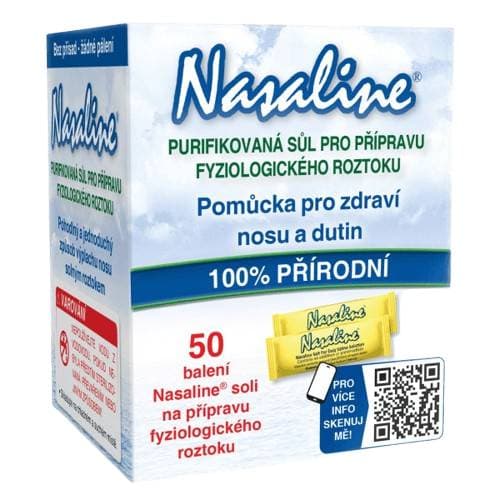 Nasaline Sůl pro přípravu fyziolog.roztoku 50ks