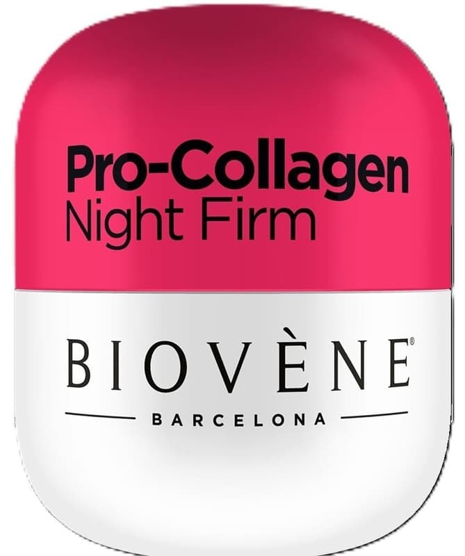 Biovène Night Rehydration Cream with Collagen, Q10, Caffeine and Organic Rosehip