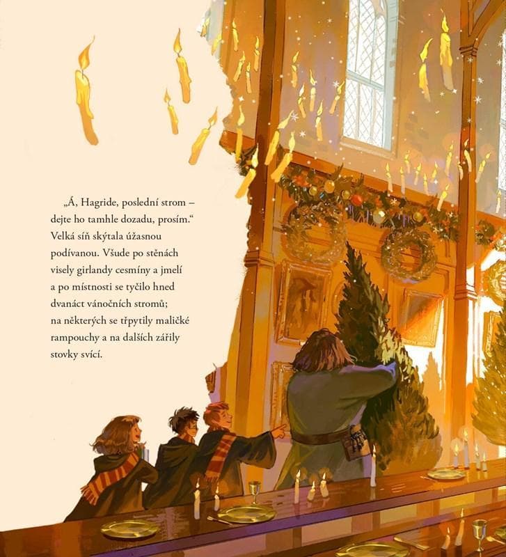J.K. Rowling Harry Potter: Vánoce v Bradavicích