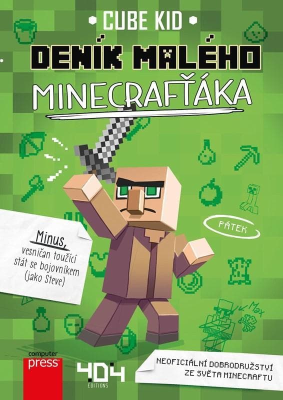 Cube Kid Deník malého Minecrafťáka