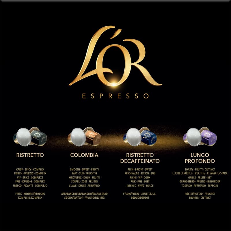 L'OR Espresso Favourites mix kapslí pro kávovary Nespresso