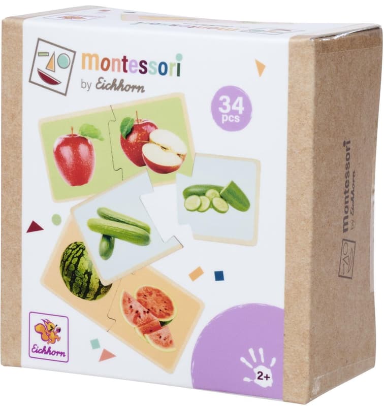 Montessori Fruit and Vegetable Puzzle