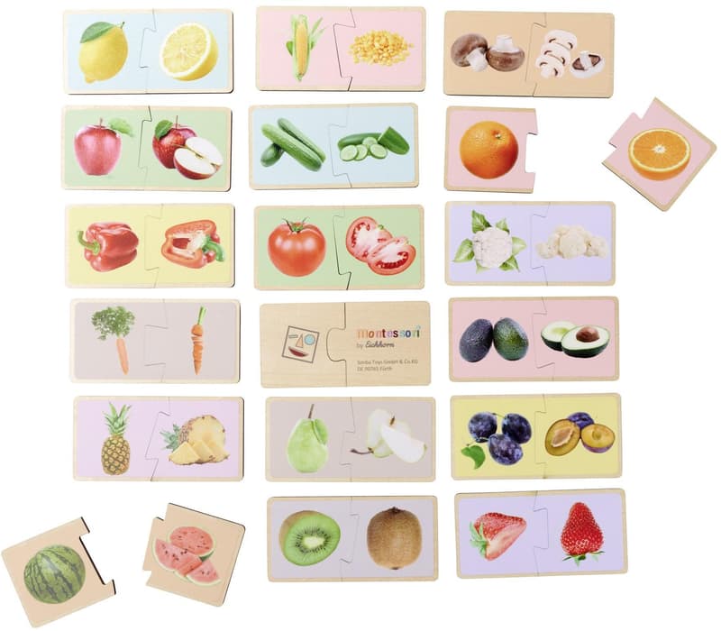 Montessori Fruit and Vegetable Puzzle