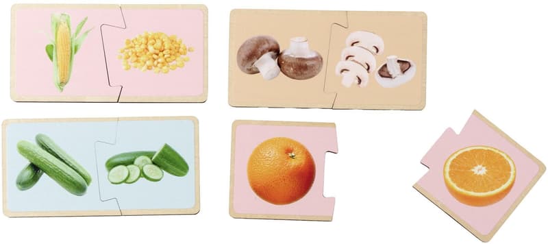 Montessori Fruit and Vegetable Puzzle